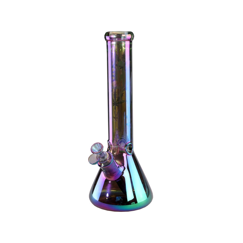 Black Leaf - Purple Magic Beakerbong Ice Regenbogeneffekt