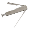 Pfeifenbesteck Chrom Silber