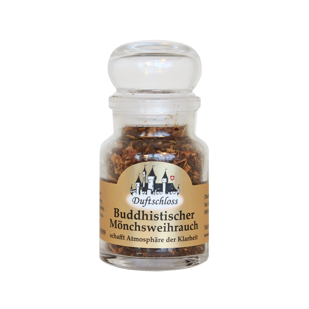 Duftschloss - Buddhistischer Mönchsweihrauch Räuchermischung, 60ml