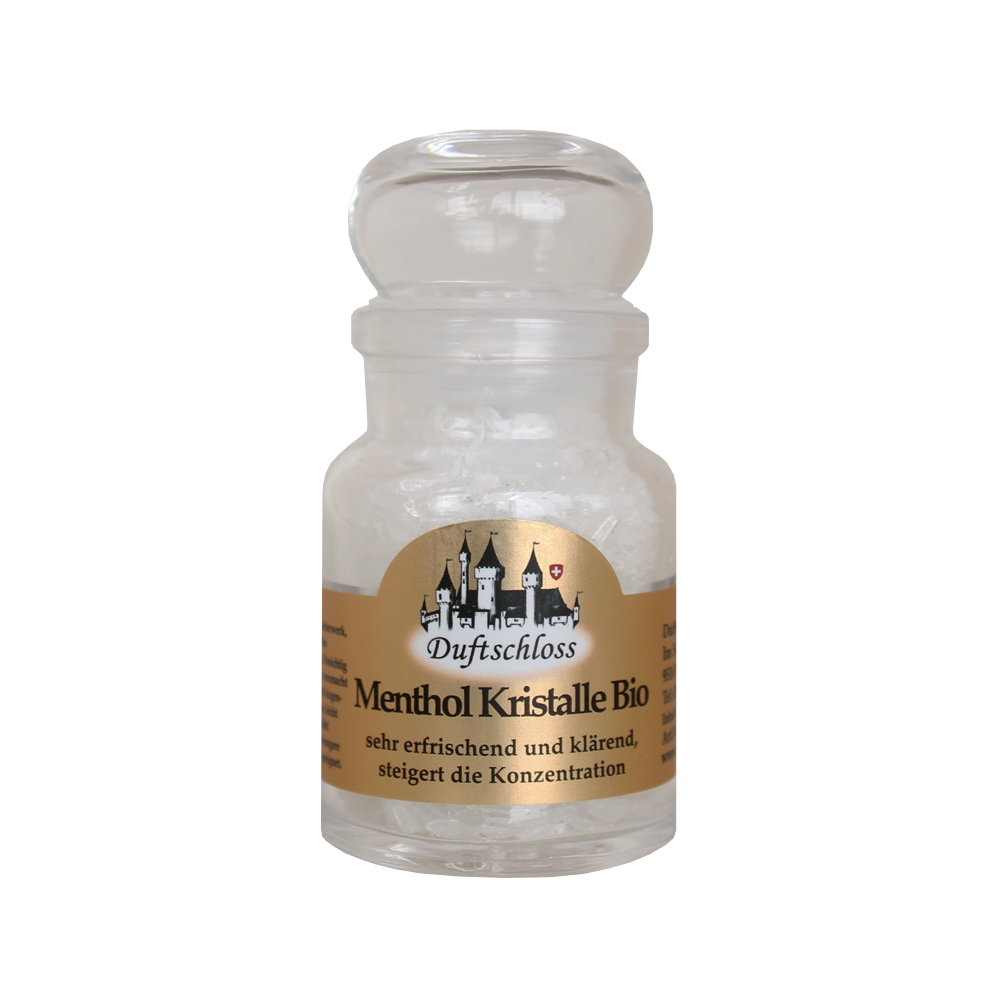 Duftschloss - Menthol Kristalle Bio Räuchermischung, 60ml