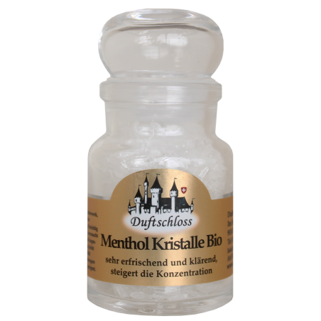Duftschloss - Cristaux de menthol bio Mélange dEncens, 60ml