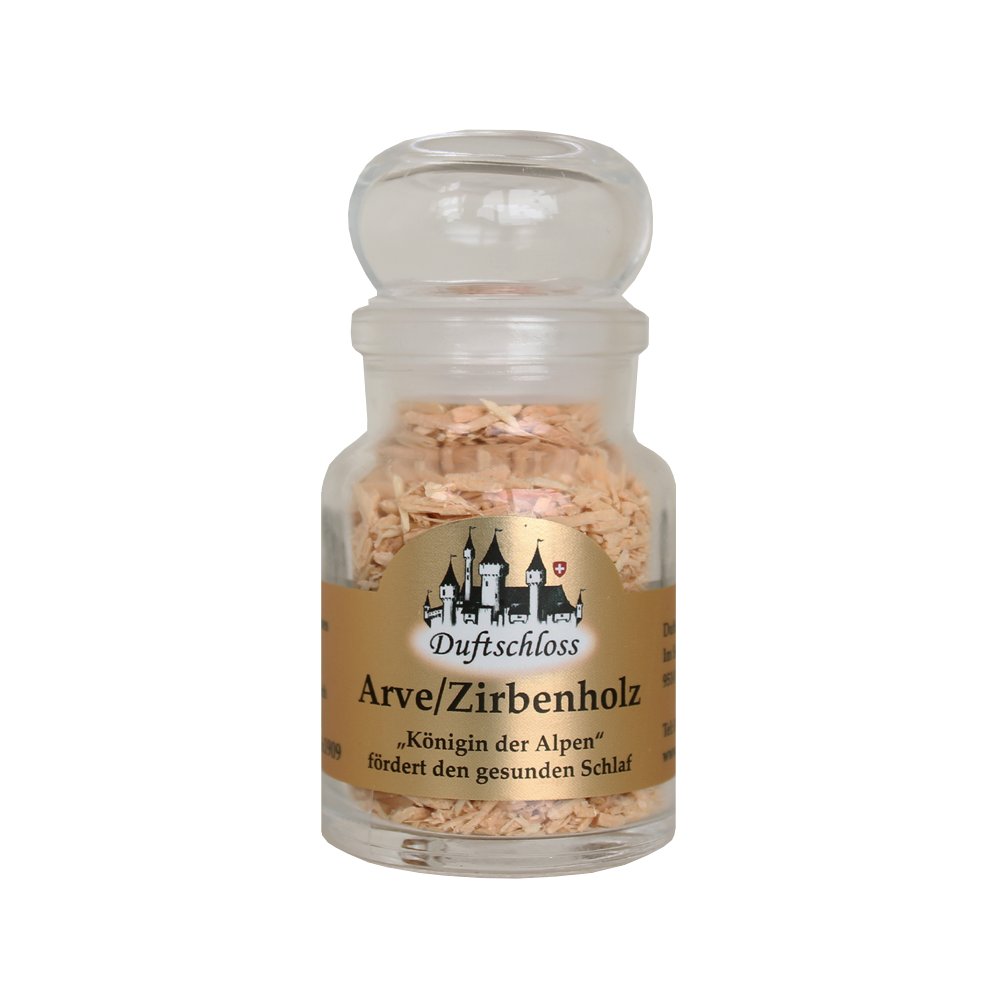 Duftschloss - Arve / Zirbenholz Räuchermischung, 60ml
