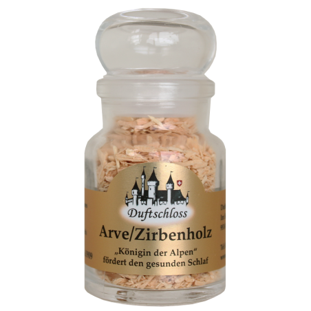 Duftschloss - Arve / Zirbenholz Räuchermischung, 60ml