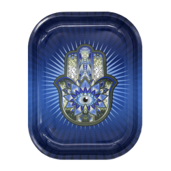 V-Syndicate - Hamsa Tray bleu petit
