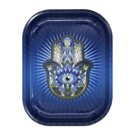 V-Syndicate - Hamsa Tray blue small