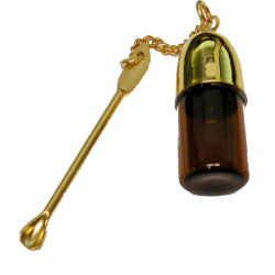 Bottle with spoon outside small, 2cm
