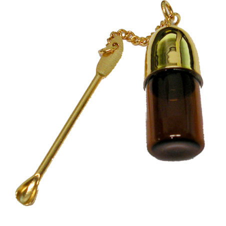 Fläschchen mit Löffel aussen klein, 2cm