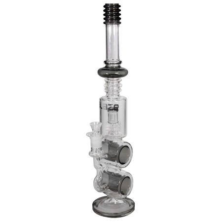 Blaze Glass - Rachenkracher Bong mit Trommelperko