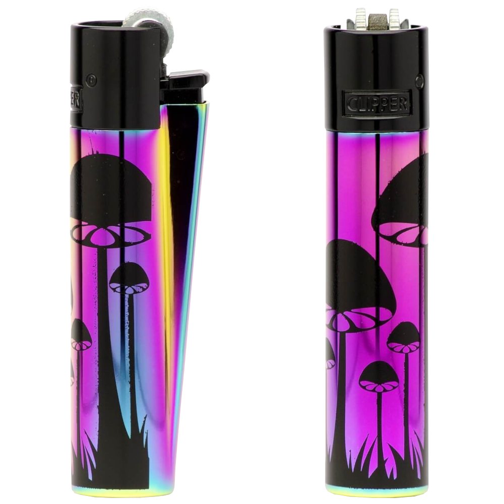 Clipper - Feuerzeug Icy Mushrooms