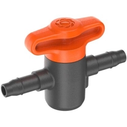 Vanne de régulation et darrêt Gardena 4,6mm (3/16")