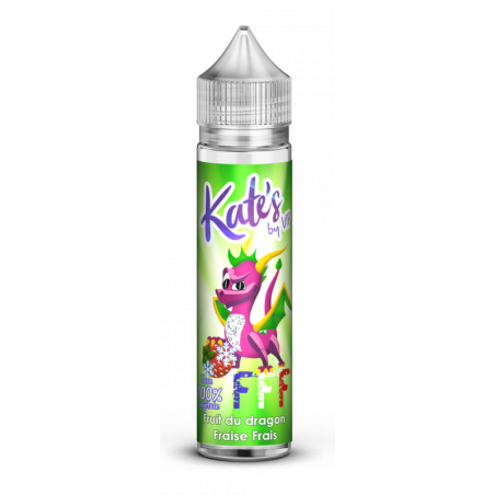 Vaping in Paris - FFF Fruit du dragon Fraise Frais Kates by VIP, 50ml, Shortfill