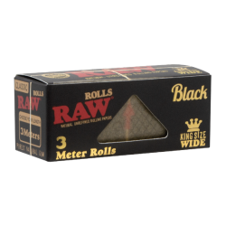 RAW Black King Size Rolls