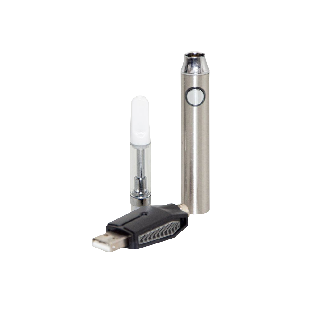 CBD Vape Pen Kit Argent