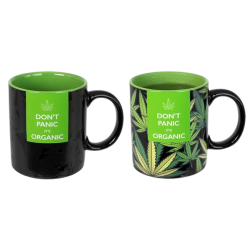 Tasse en céramique "Cannabis" Hea t-Change Effekt thermique