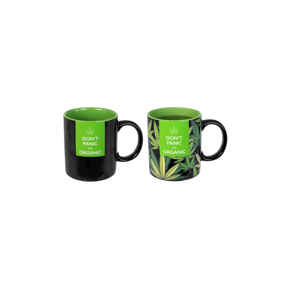 Tasse en céramique "Cannabis" Hea t-Change Effekt thermique