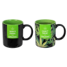 Tasse Keramikbecher "Cannabis" Heat-Change Thermal-Effekt