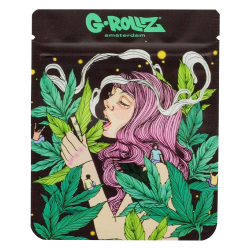 G-Rollz - Amsterdam Picnic ac ZIP-Lock résistant aux odeurs et à leau, 100x125mm