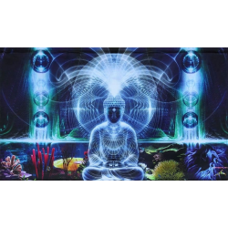 Space Tribe - Ocean Buddha Tuch