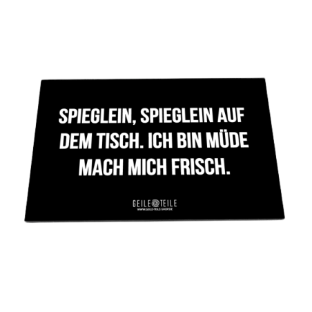 Spieglein auf dem Tisch Acrylplatte