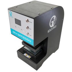 Graspresso - 3 Tons Raisin Press with electric hydraulic cylinder Side View