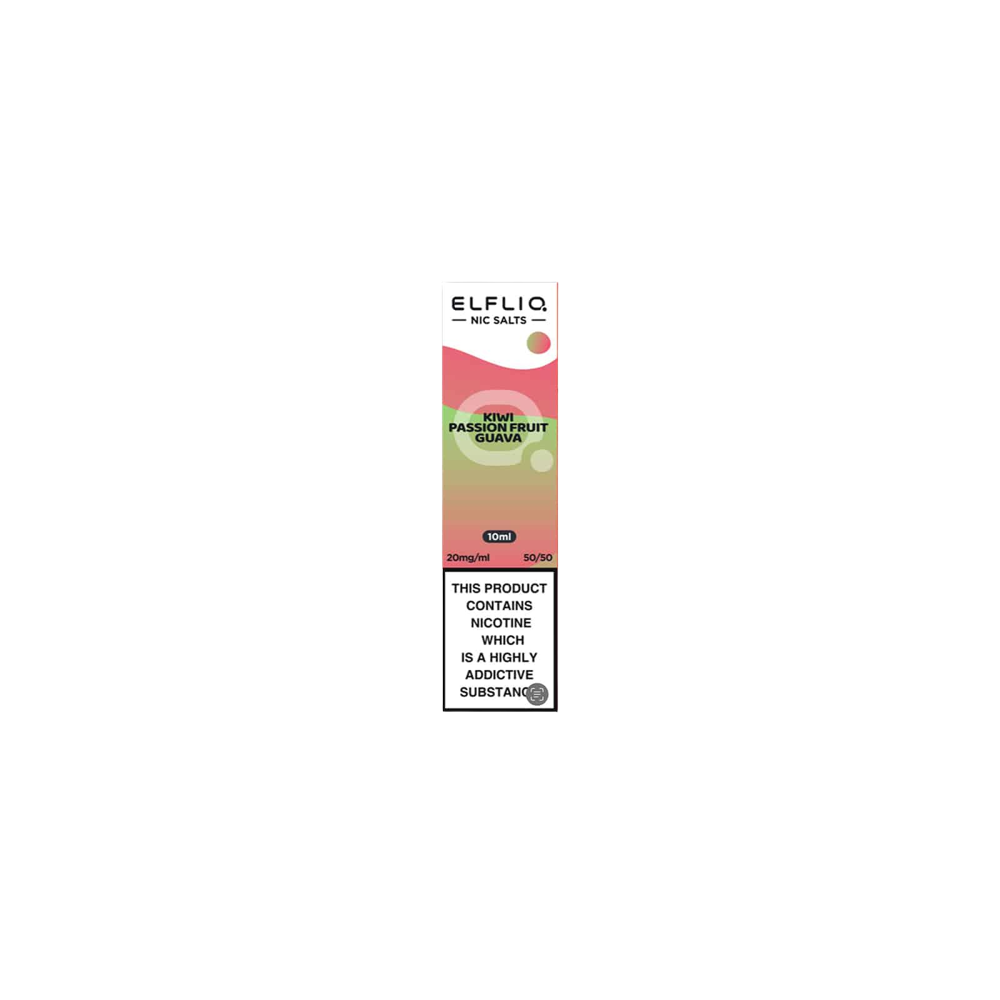 Kiwi Passion Fruit Guava Nic Salts, 10ml