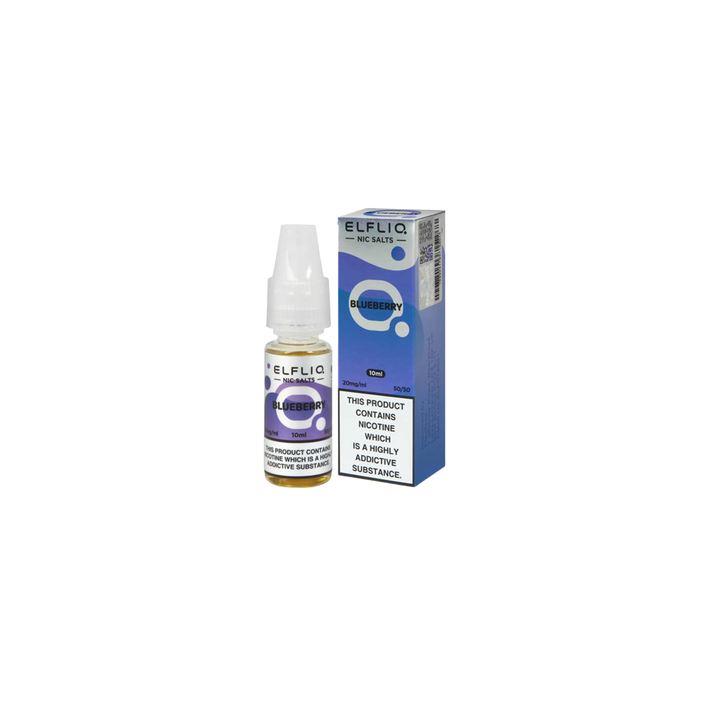 Elfliq - Blueberry Nic Salts, 10ml
