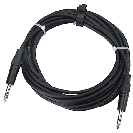 Câble jack stéréo, longueur 5m, 6,3mm