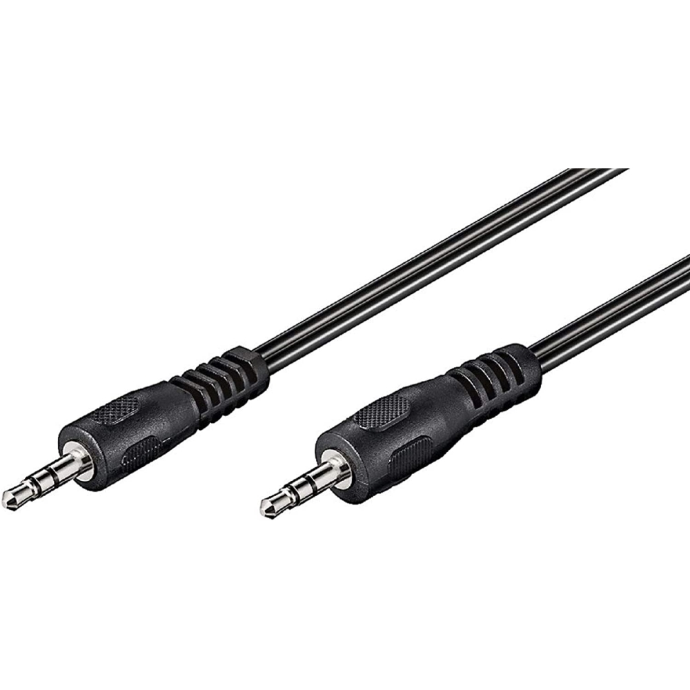 Klinkenkabel Stereo, 5m Länge, 3.5mm