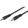 Klinkenkabel Stereo, 5m Länge, 3.5mm