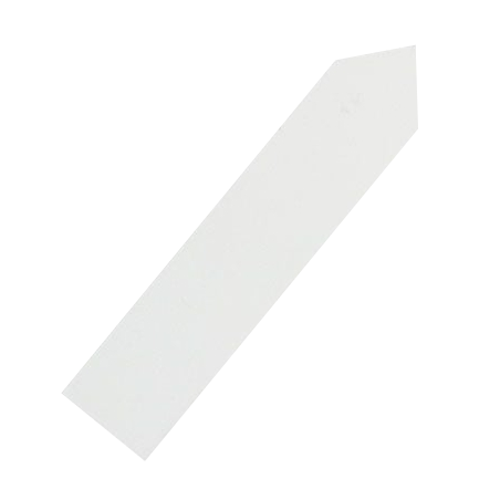 Plastic Labels white, 24mm x 114mm