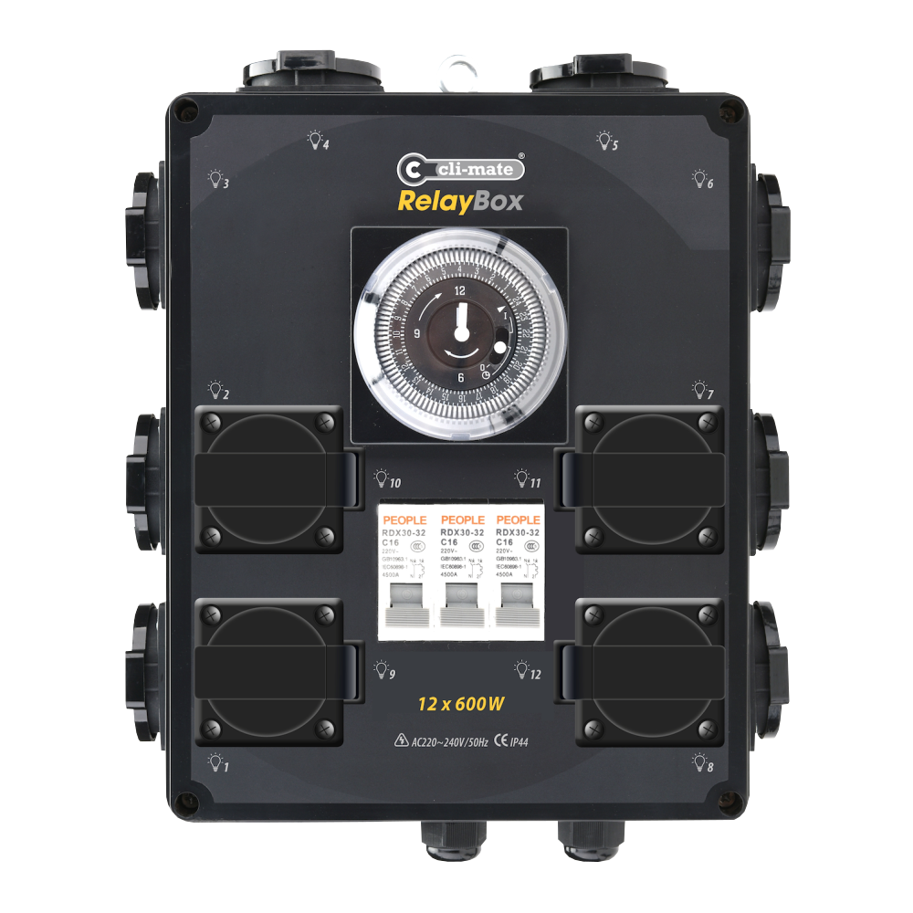 CLI-MATE - Timer Relay 12 x 600Watt
