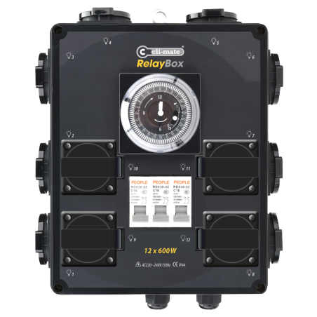 CLI-MATE - Relais temporisés 12 x 600Watt