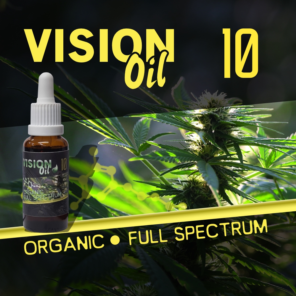 Vision of Hemp - Vision Oil Yellow, 10%, 30ml