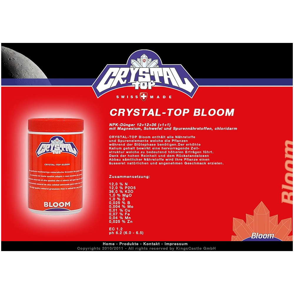 Crystal-Top Bloom 1 kg