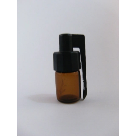  - Bottle with spoon outside