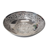 Black Leaf Blackleaf bowl 10cm silver