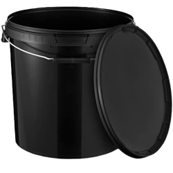 Eimer, schwarz, 20 L