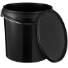 Bucket, black, 20 L