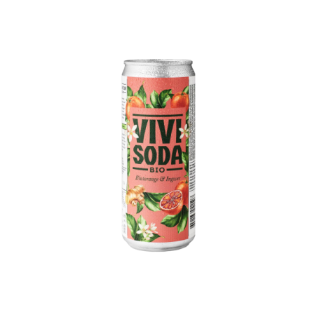 Bio Soda orange sanguine et gingembre