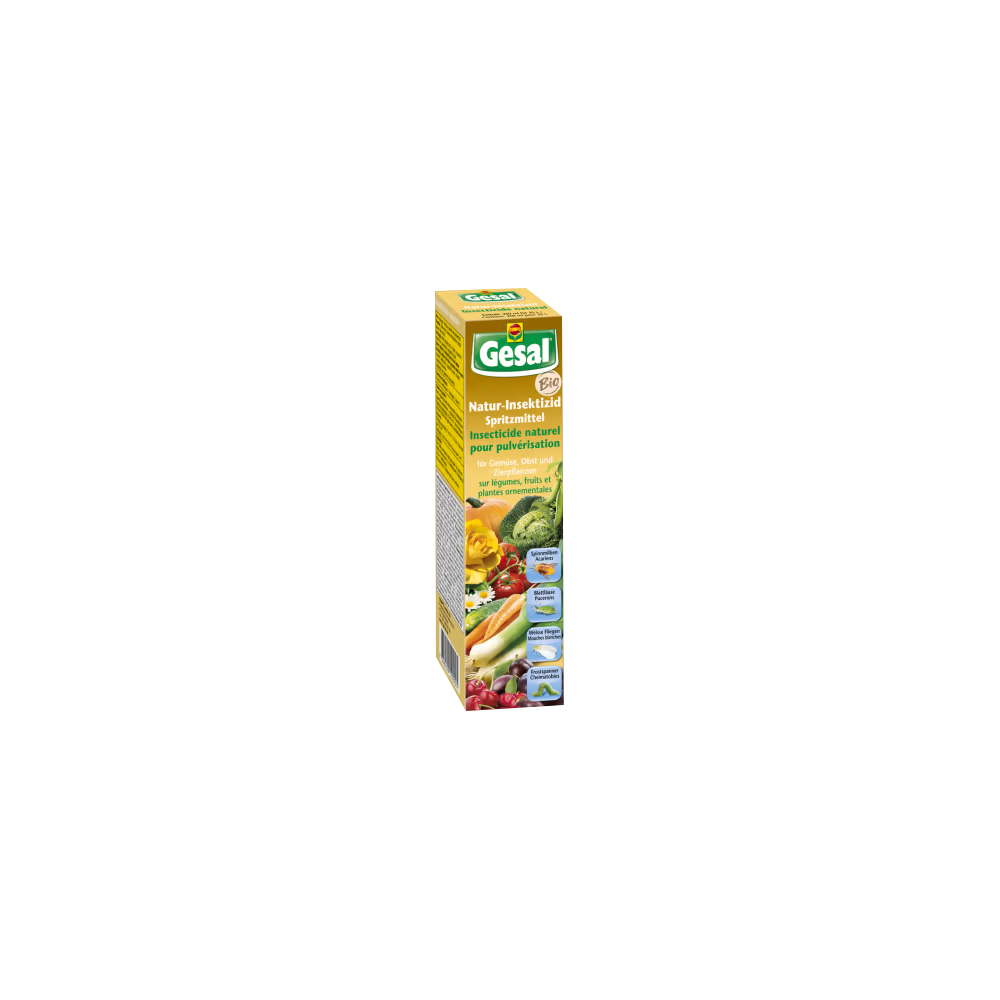 Gesal - Organic natural insecticide spray for vegetables, fruits and ornamentals, 250ml
