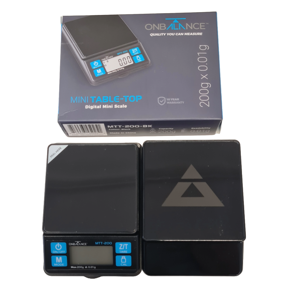 On Balance - Mini Table-Top Digital Mini Scale, 0.01x200g