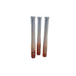 Baselball Röhrchen Blood Rot Silber