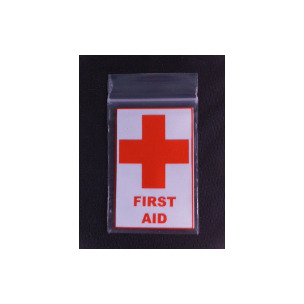 Schnellverschlußbeutel First Aid 40 x 60 mm, 100 Stück