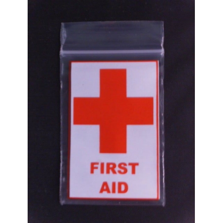 Minigrip First Aid 40 x 60 mm, 100 pcs