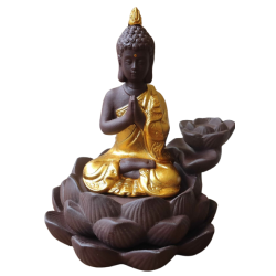 Räucherkegel Halter Buddha