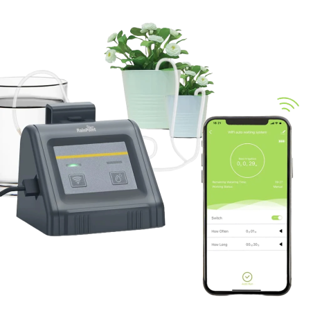 RainPoint Wi-Fi-App-gesteuertes Bewässerungsset für Indoor Topfpflanzen