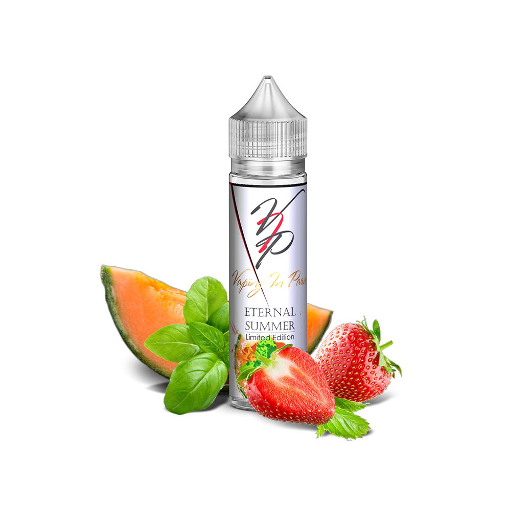 Vaping in Paris Eternal Summer - Fraise Melon Basilic, 50ml