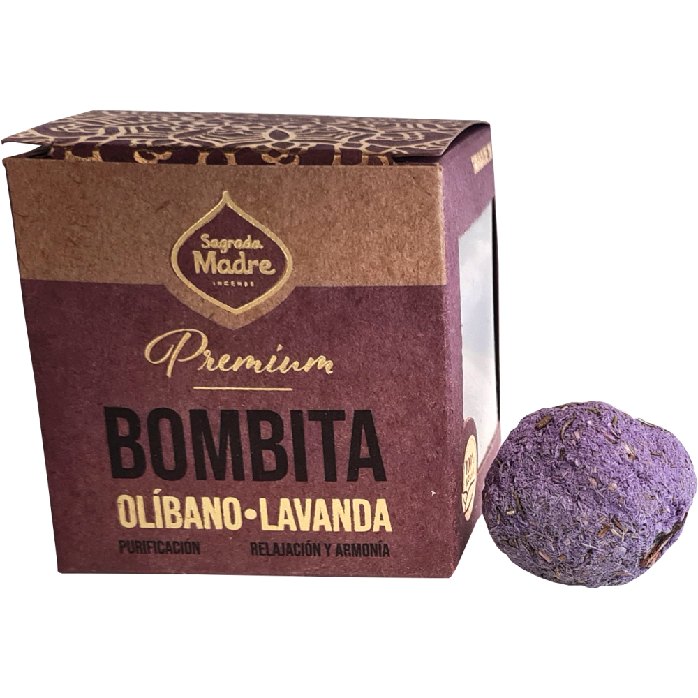 Sagrada Madre Bombitas Smudge Bombs Premium Olibanum Lavanda