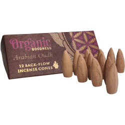 Organic Goodness Cône d'encens à contre-courant Arabian Oudh