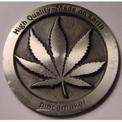Piecemaker Prägestempel Motiv Hanfblatt